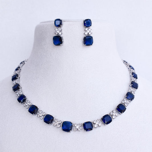 Sara Sapphire Jewellery Set