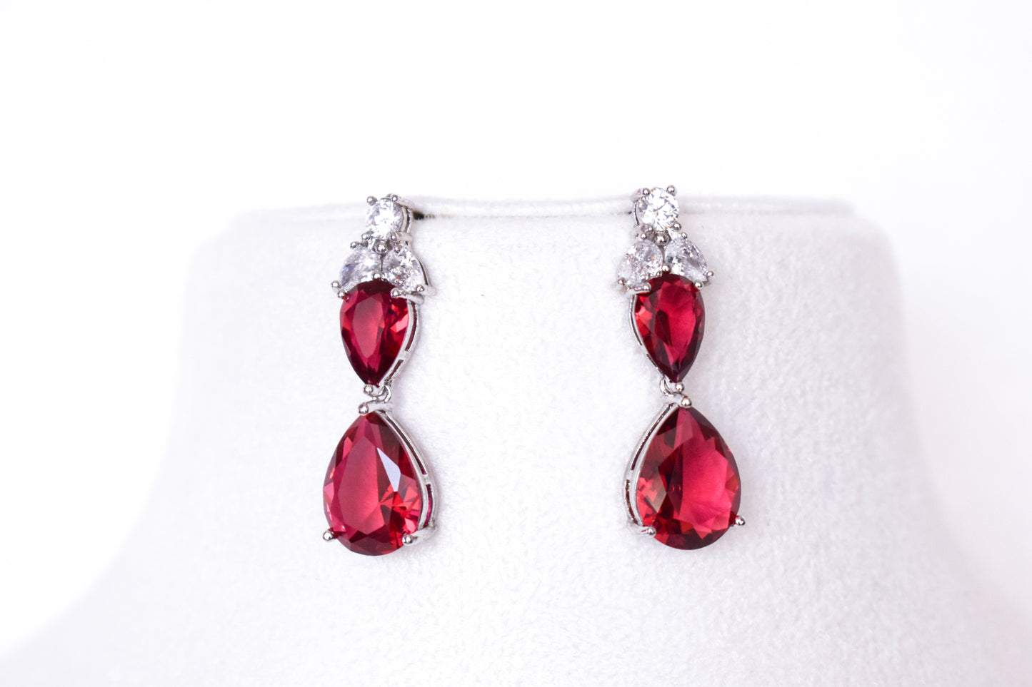 Mona Ruby Jewellery Set